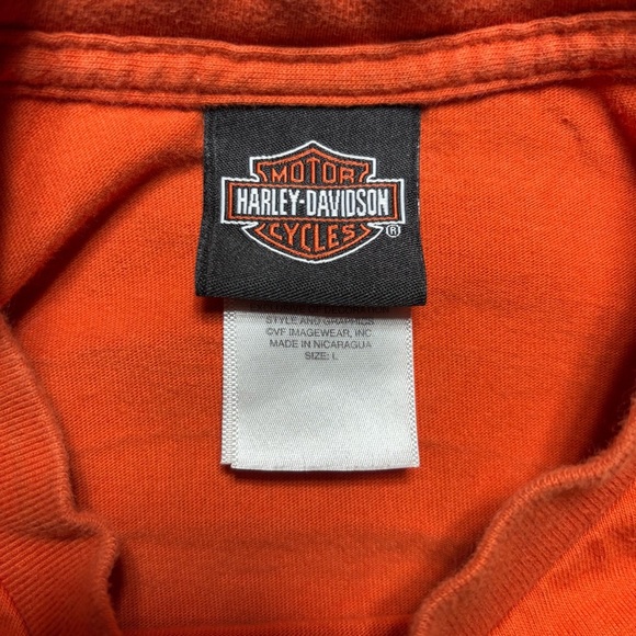 Harley Davidson Shirt Mens Large Sleeveless Crewneck Tank HD Motorcycles Dice - Picture 3 of 5